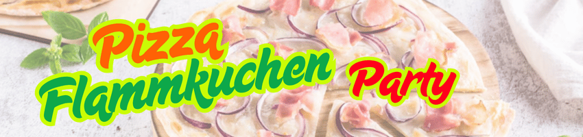 Flammkuchen Party Banner