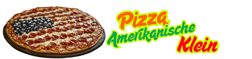 Amerikanische Pizza Klein Banner