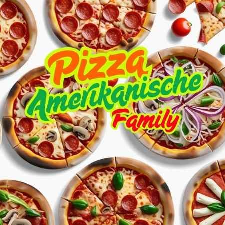 Amerikanische Pizza Family